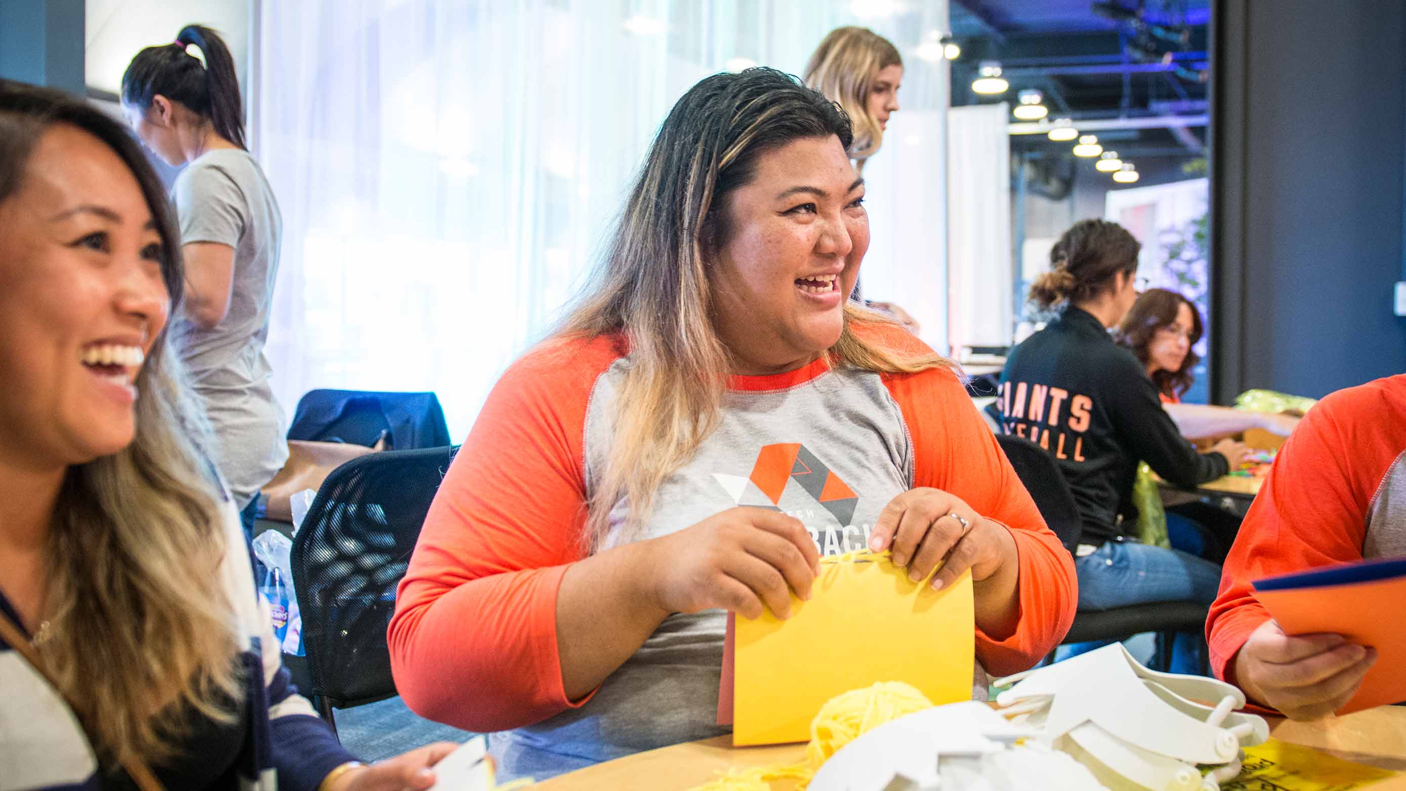 Genentech Work hard. Play hard. Give back.