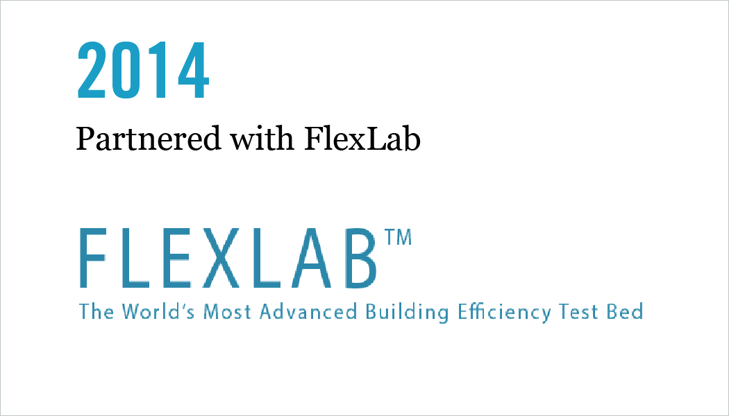 Marked our participation in a first-in-class experiment focused on building efficiency. We were the first client of the Department of Energy’s Facility for Low Energy eXperiments in Buildings (FLEXLAB) at Berkeley Lab – through which we were able to test several efficient building features before investing in full-scale construction.