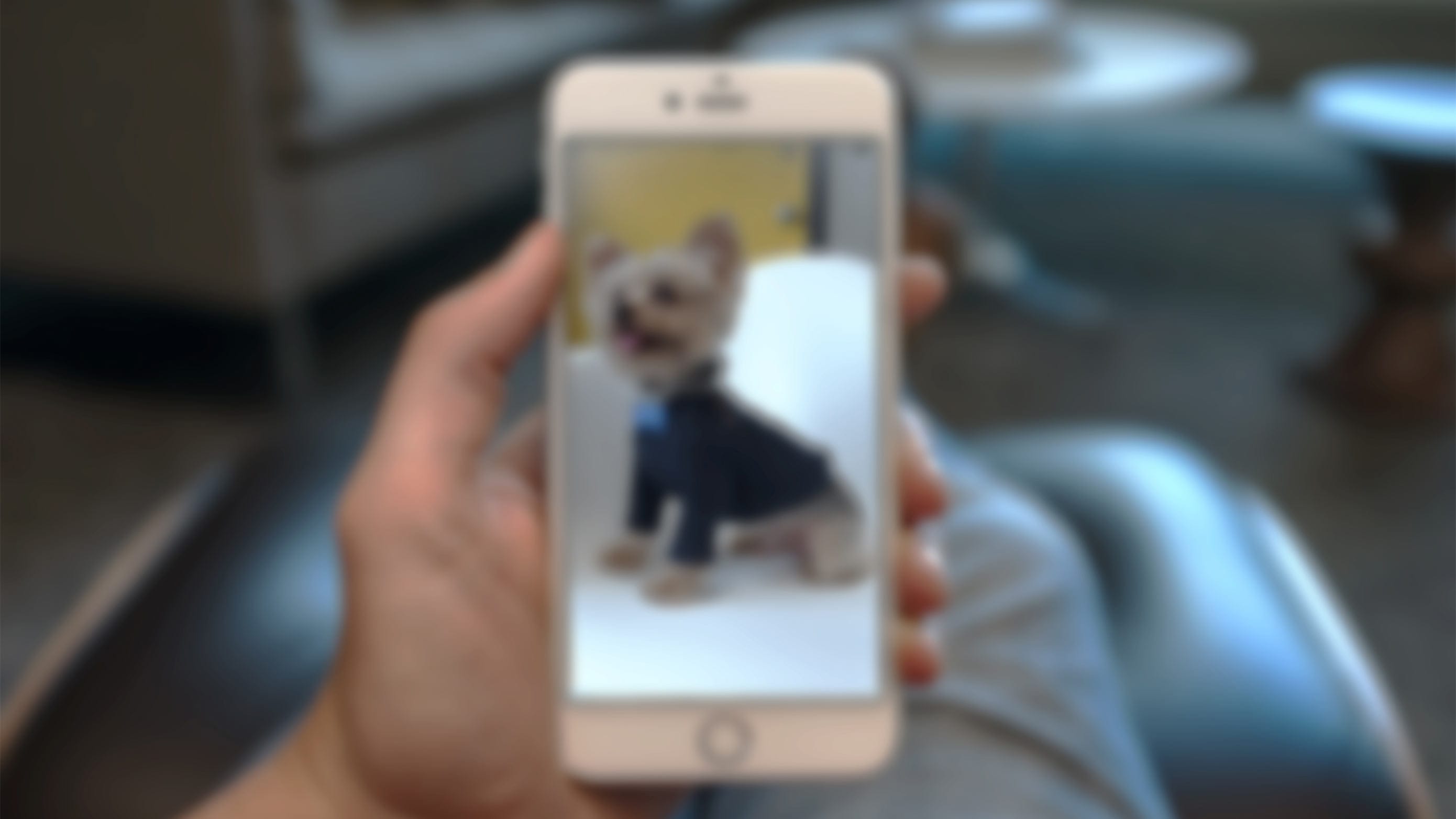Things like photos and other objects may not appear as clearly as they have before, becoming blurry and distorted.