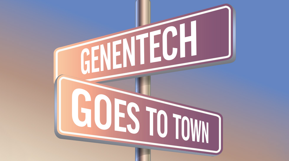 Genentech Goes to Town