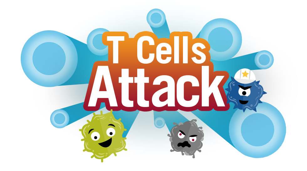 Get detailed. Cell cartoon.